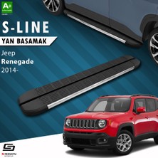S-Dizayn Jeep Renegade S-Line Krom Yan Basamak 173 Cm 2014 Üzeri A+ Kalite