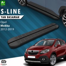 S-Dizayn Opel Mokka S-Line Siyah Yan Basamak 163 Cm 2012-2019 A+ Kalite