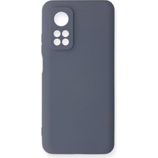 Eco Port Xiaomi Mi 10T Kılıf Nano Içi Kadife Silikon - Gri