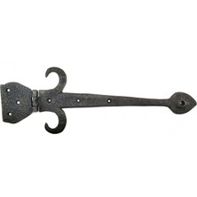 Eco Port Antika Tarz Dekoratif Pirinç Kuyruklu Çanak Menteşe - 137X390 Mm, Oksit