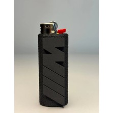 FunkyFlame Siyah M Power Tasarım  Çakmak– Hediyelik – Koleksiyonluk Özel Siyah Seri