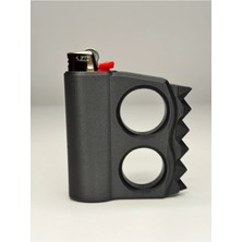 FunkyFlame NomikaDesign Urban Edge Çakmak Tasarım – Koleksiyonluk Hediyelik Siyah Seri