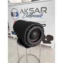 Reiss Audio Rs-Rx8 Bazuka Kabinli 800WAT 400 Rms 20CM Subwoofer Bas Çift Bobin