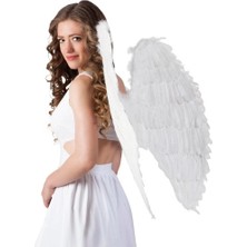 SHC4200 Mey Ithalat® Beyaz Renkli Büyük Boy Melek Kanadı 55X80 cm