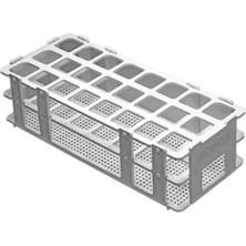 Okulgen Tüp Standı 24 Tüplük Beyaz - 25 mm