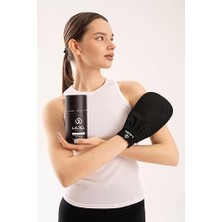 Siyah 3'lü Kese Seti, Peeling Eldiveni, Yüz KESESI%100 Floş Ipek Normal,orta,hassas Ciltler