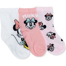 Disney Baby Disneybaby, Kız, 3lü Soket Çorap, Lisans Baskılı