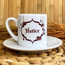 Loren Gift Ramazan Zarafeti - Ramazan Temalı Kişiye Özel Isimli Türk Kahvesi Fincanı
