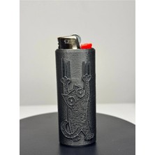 FunkyFlame Siyah Tırmanan Kedi Hediyelik Koleksiyonluk Tasarım Çakmak – Black Fun Series (Çakmak Dahil)