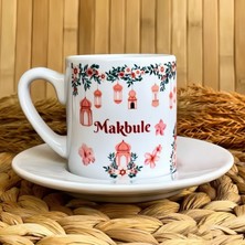 Loren Gift Işık Bahçesi - Ramazan Temalı Kişiye Özel Isimli Türk Kahvesi Fincanı