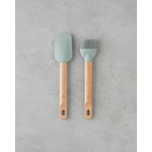 English Home Daniel Silikon 2'li Servis Gereci 23.5 x 25 cm Yeşil