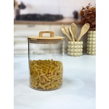 Feyza Design Vakum Kapaklı 3000 ml Can Erzak Kavanozu, Şeffaf ve Kullanışlı Tasarım