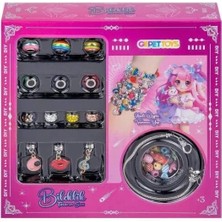 Gepettoys Kız Çocukları Için Charmlı Bileklik Takı Tasarım Seti