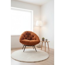 AVYNA Palace Luxury Edition Premium Tekli Koltuk Berjer | Tv & Dinlenme Koltuğu | Dubai Tasarım -Turuncu