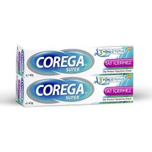 Tat Içermez Yapıştırıcı Krem 40G x 2 Adet