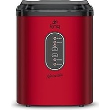 KBM8005 Marvilla Buz Yapma Makinesi | Paslanmaz Çelik Ev Tipi Buz Makinesi