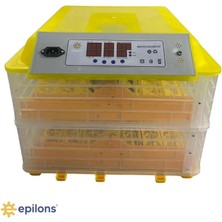 Karahanbey Tavuk, Ördek ve Diğer Kümes Hayvanları Için Epo-96 Kapasiteli Tam Otomatik Kuluçka Makinesi ( Lisin