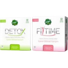 Doğal Adres Fıttime ve Detox 2'li Paket x 30'lu Öğütülmüş Filtreli Sağlıklı İçecek