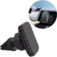 Epilons JX002 Mıknatıslı Manyetik Araç Araba Telefon Tutacağı Klima Kanalına Geçmeli (360 Derec