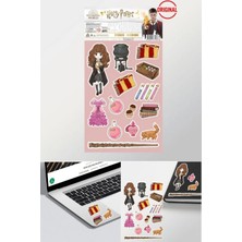 Toyfest Harry Potter Hermione Granger Lisanslı Sticker Set 15X27CM Su Geçirmez Hd Baskı Folyo
