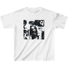 Glam Love Çocuk Baskılı T-Shirt - Beyaz