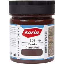 Ebru Boyası 105ML - Bordo 306