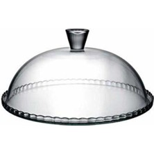 Feyza Design Kapaklı Kek Fanusu, Servis Tabağı, Şık ve Kullanışlı Tasarım