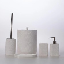 Selim Linen Banyo Seti Inci
