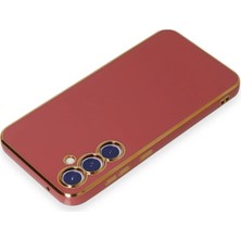 Store Mania Ieg™  Samsung Galaxy S23 Fe Kılıf Volet Silikon - Kırmızı