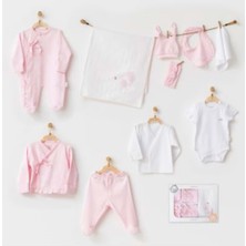 Andywawa Pembe Kız Bebek 10LU Set Hastane Çıkışı