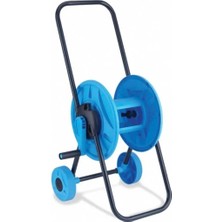 Depolife Boş Hortum Makarası Tekerli Bahçe Hortum Toplama Makaralı Tekerlekli Bahçe Hortum Arabası