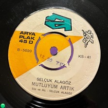 Plakantik Selçuk Alagöz - Gençliğim / Mutluyum Artık - Arya Plak 45'lik