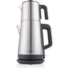 Arnica Demli Duo Çay Makinesi Inox IH33290