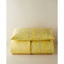 English Home Branchmist Kolay Ütülenir Tek Kişilik Nevresim Seti 160X220 cm Sarı