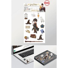 Toyfest Harry Potter Anime Lisanslı Sticker Set 15X27CM Su Geçirmez Hd Baskı Folyo