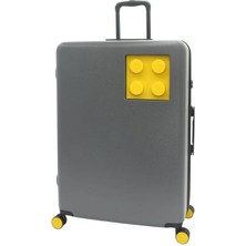 20154-1962 LEGO® Yapım Parçası 2x2 Büyük Boy Valiz - Gri/sarı