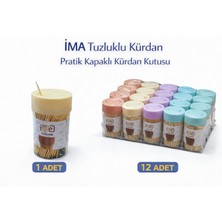 İsmiyle Al Ima Tuzluklu Kürdan 1 Adet | Pratik Kapaklı Kürdan Kutusu