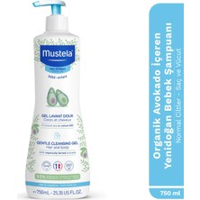 Mustela Organik Avokado Içeren Yenidoğan Bebek Şampuanı 750 ml