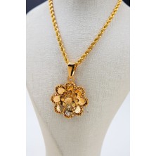 Latif Kuyumcu 22 Ayar Altın Kolye Ucu + Zincir LKKLY1220