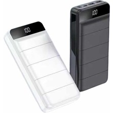İsmiyle Al Powerbank 50.000 Mah Dijital Göstergeli Taşınabilir 4 Portlu Hızlı Powerbank