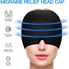 İsmiyle Al Migren Soğuk-Sıcak Kompres Maske | Baş Ağrısı ve Stres Gidermeye Yardımcı Jel Maske