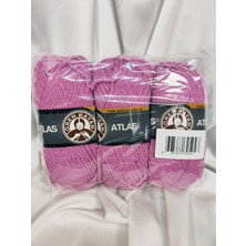 Ören Bayan Atlas Eflatun El Örgü Ipi (3 Adet) - Renk: 050