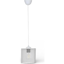Elizim Home Lighting Perfora Beyaz Sarkıt Avize