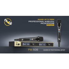 Pawer Pw - 506 (Ee) Çift El Telsiz Mikrofon