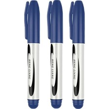 İsmiyle Al 3 Adet Mavi Koli Kalemi - Çuval- Tahta Kalemi