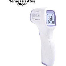 İsmiyle Al LCD Ekran Temassız Ateş Ölçer