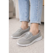 OXI Kadın Günlük Ayakkabı Bağsız Rahat Esnek Spor Ayakkabı