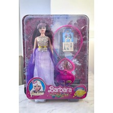 Güzelyüz Avm Barbara Taçlı Makyaj Aksesuarlı Model Bebek