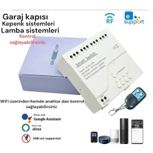 Ewelink  Destekli Akıllı 4 kanallı Röle WiFi ve Kumanda destekli