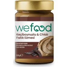 Wefood Keçiboynuzlu & Chialı Fıstık Ezmesi 300 G